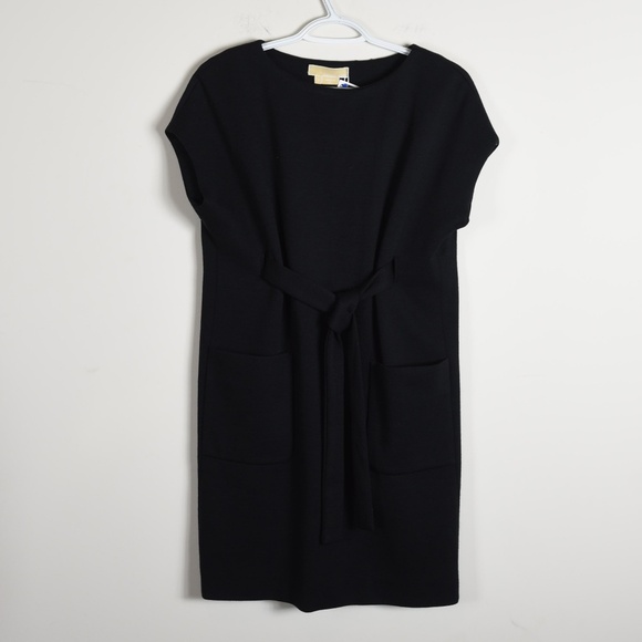 Michael Kors Collection Dresses & Skirts - MIchael Kors Collection Wool Tie Sweater Dress 0